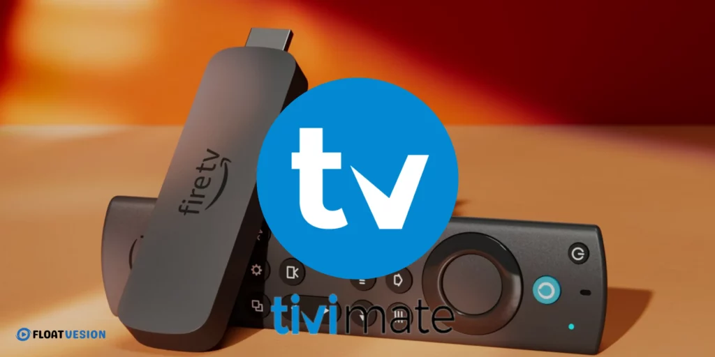 TiviMate app interface on Firestick displaying IPTV channels