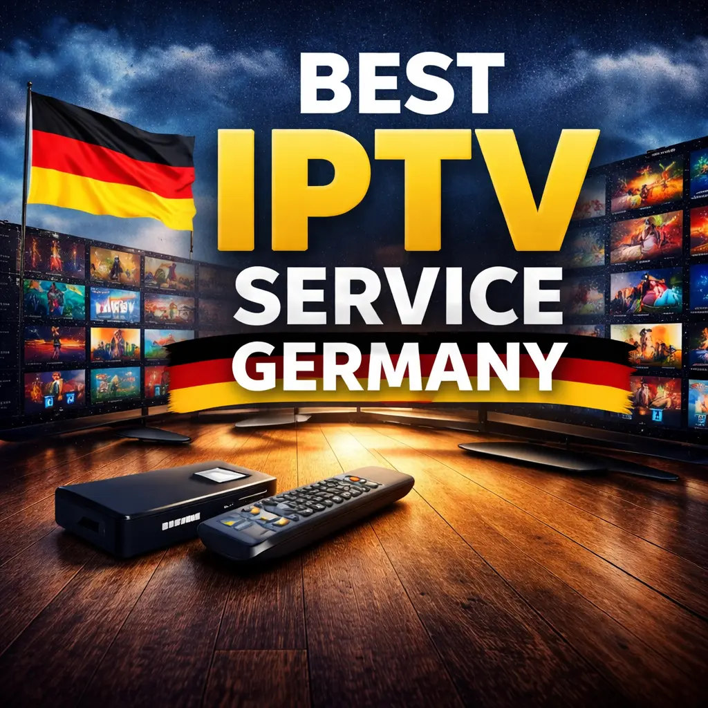 best IPTV service Germany HD streaming smart TV IPTV box remote Germany entertainment